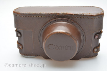 Canon leather case for IIB Brown 