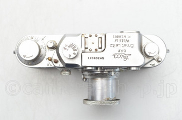 Leica IIIC Elmar 3.5/50 Luftwaffen-Eigentum, cap