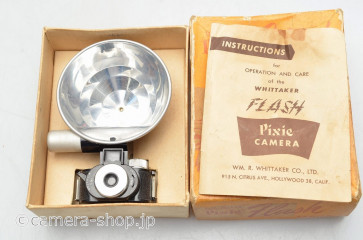 WHITTAKER FLASH Pixie CAMERA ca1950 16mm film use subminiature camera