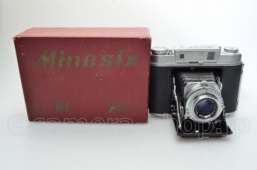 MINE SIX 2F 1955 S KOMINAR 3.5/75 RECTUS SHUTTER BOX