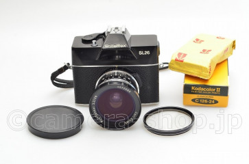 Rolleiflex SL26 Pro-Tessar 3.2/28 Kodak 126 Film x2