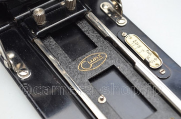 GLUNZ Folding camera Tessar 4.5/105 COMPUR