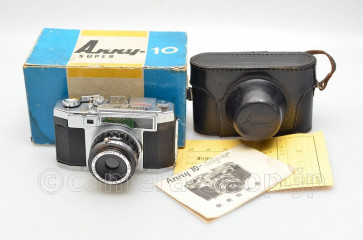 Anny-10 Super HOEI LENZ 8/5cm w/case,box,instruction 