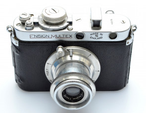 Ensign Multex No.0 chrome 3x4cm on 127 rollfilm