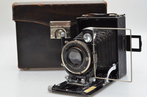 Rokuoh-sha Lily 8x10.5 folding camera Skopar 4.5/13.5cm case	