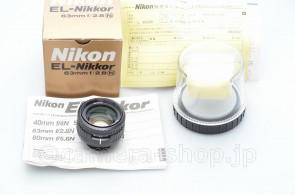 NIKON EL-NIKKOR 63mm f/2.8N BOX CASE