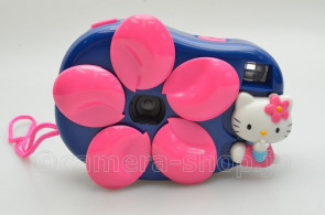 HELLO KITTY pinky flower bloom 135mm compact camera	