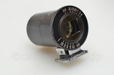 KOMURA black viewfinder 200mm flame parallax 